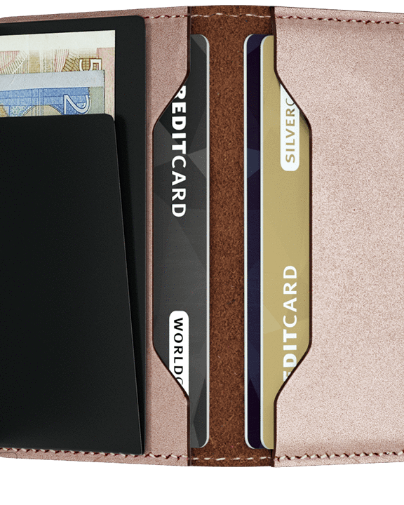 Miniwallet Metallic Rose