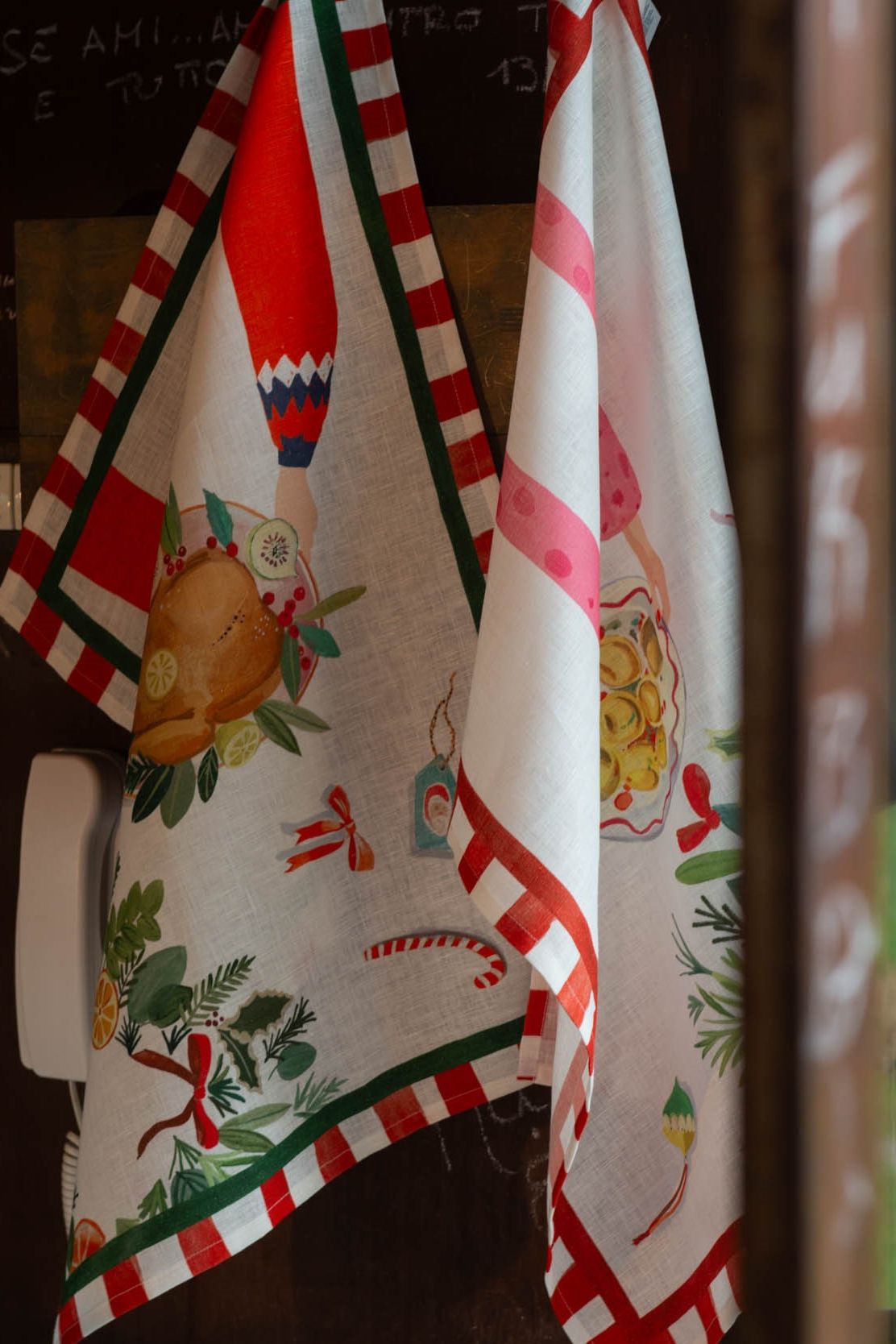 Hand On XMas Tovaglia Canovacci