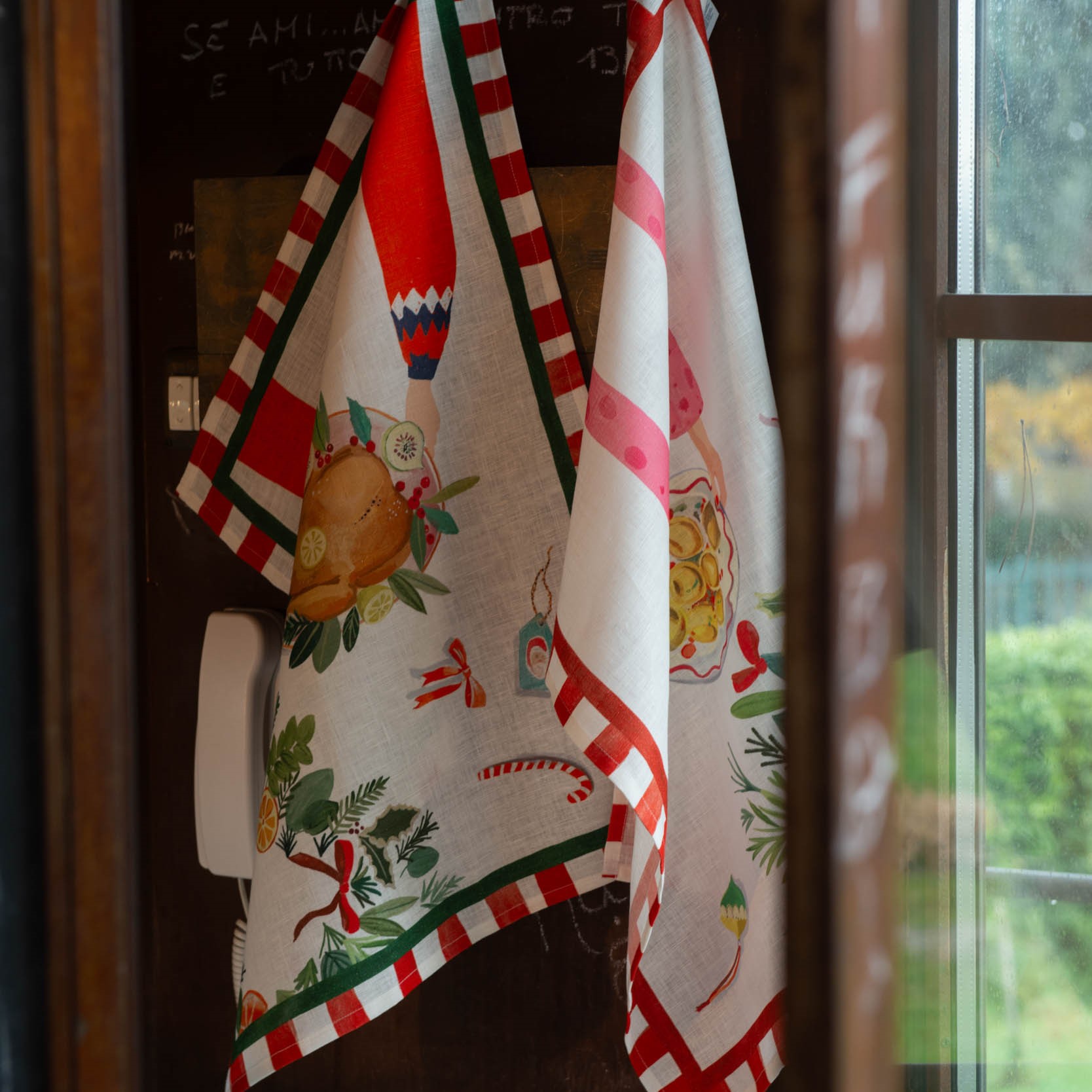 Hand On XMas Tovaglia Canovacci