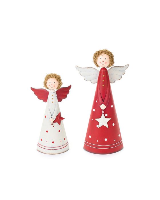 Set 2 Decorazioni Angelo