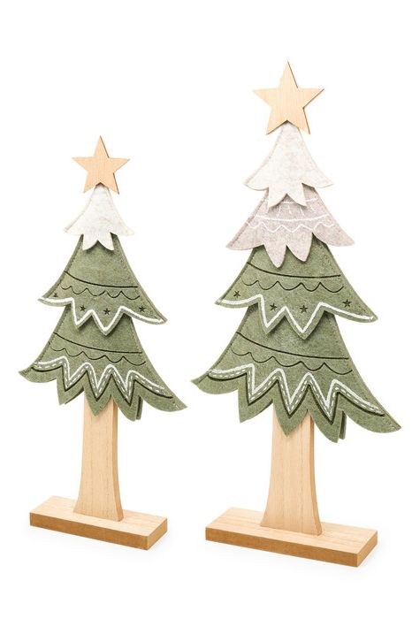 Set 2 Decorazioni Albero