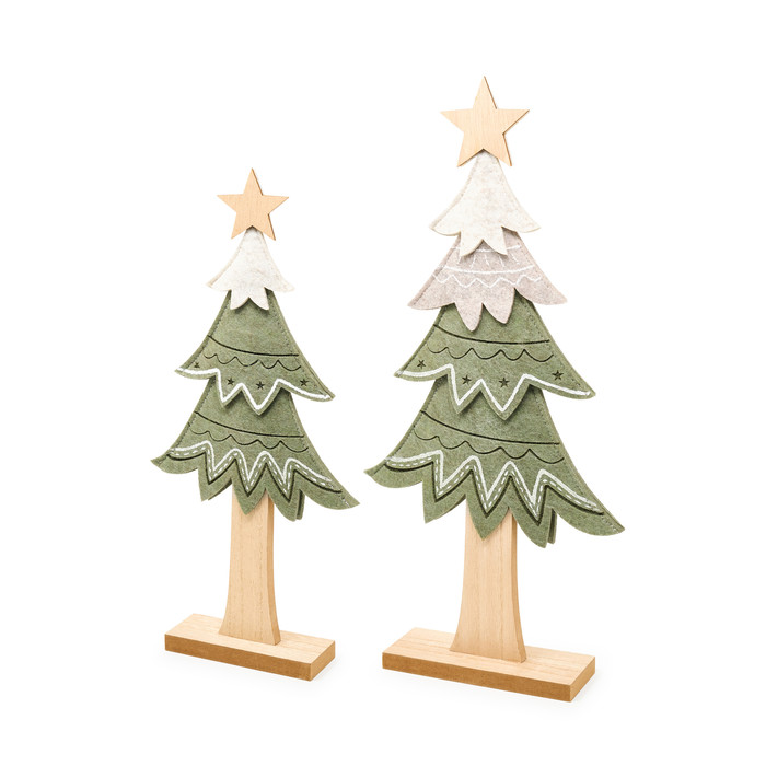 Set 2 Decorazioni Albero