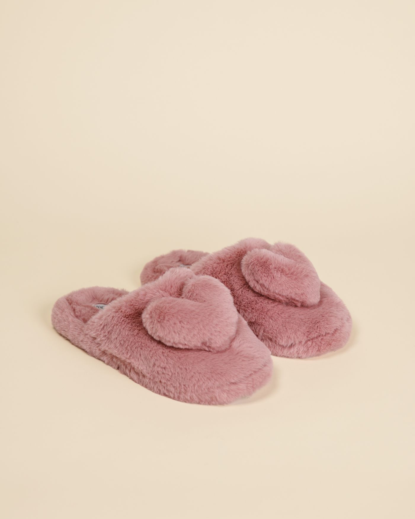 Cuore Pantofola Donna in Ecopelliccia