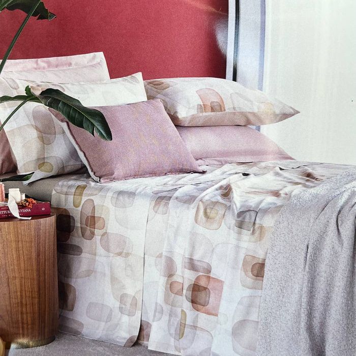 Aqua Completo Lenzuola Copriletto Beige