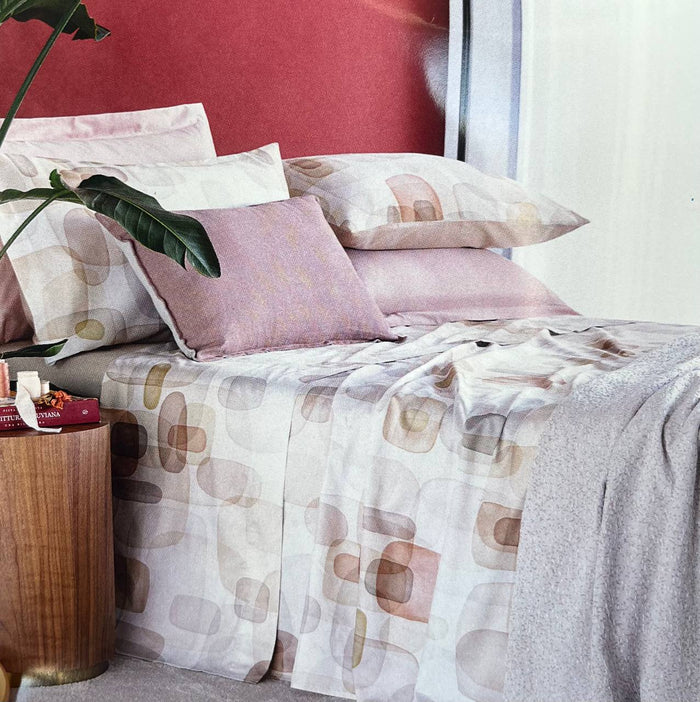 Aqua Completo Lenzuola Copriletto Beige