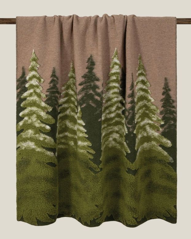 Bosco Verde - Plaid con Punto Cavallo