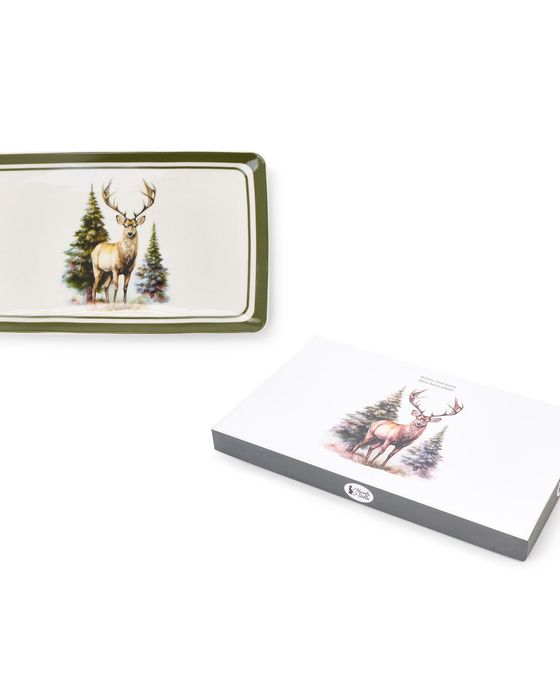 Piatto Rettangolare Cervo