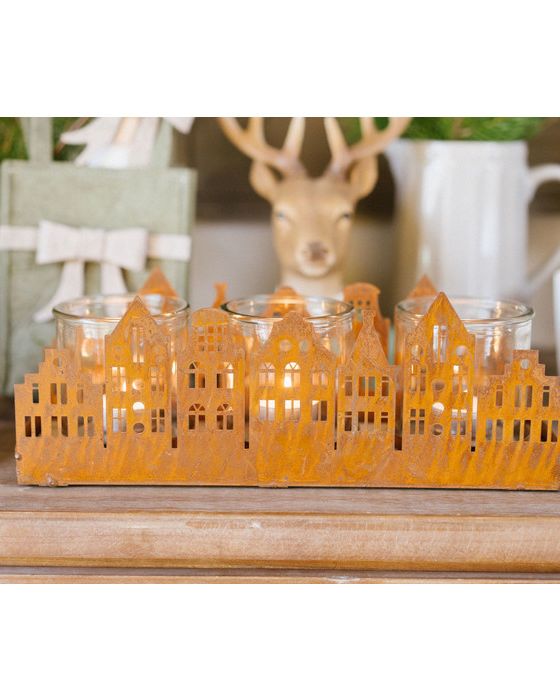 Portacandela Case 3 Posti