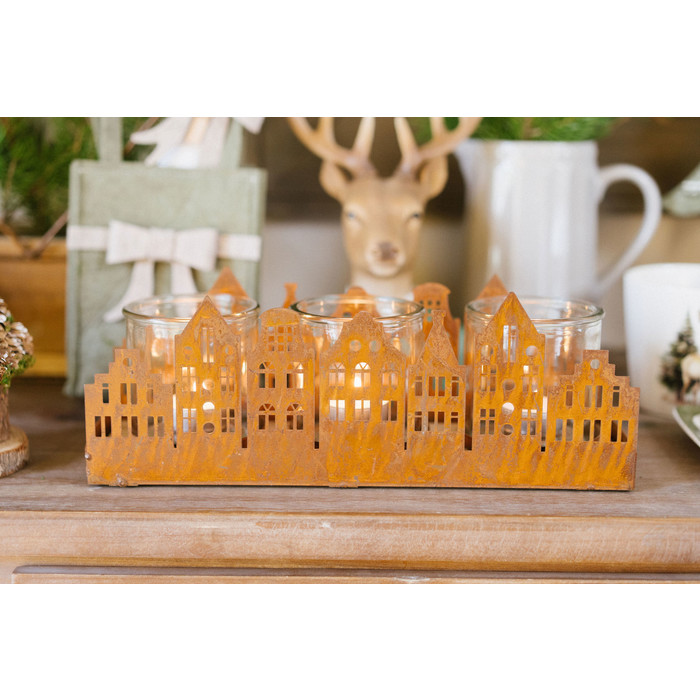 Portacandela Case 3 Posti