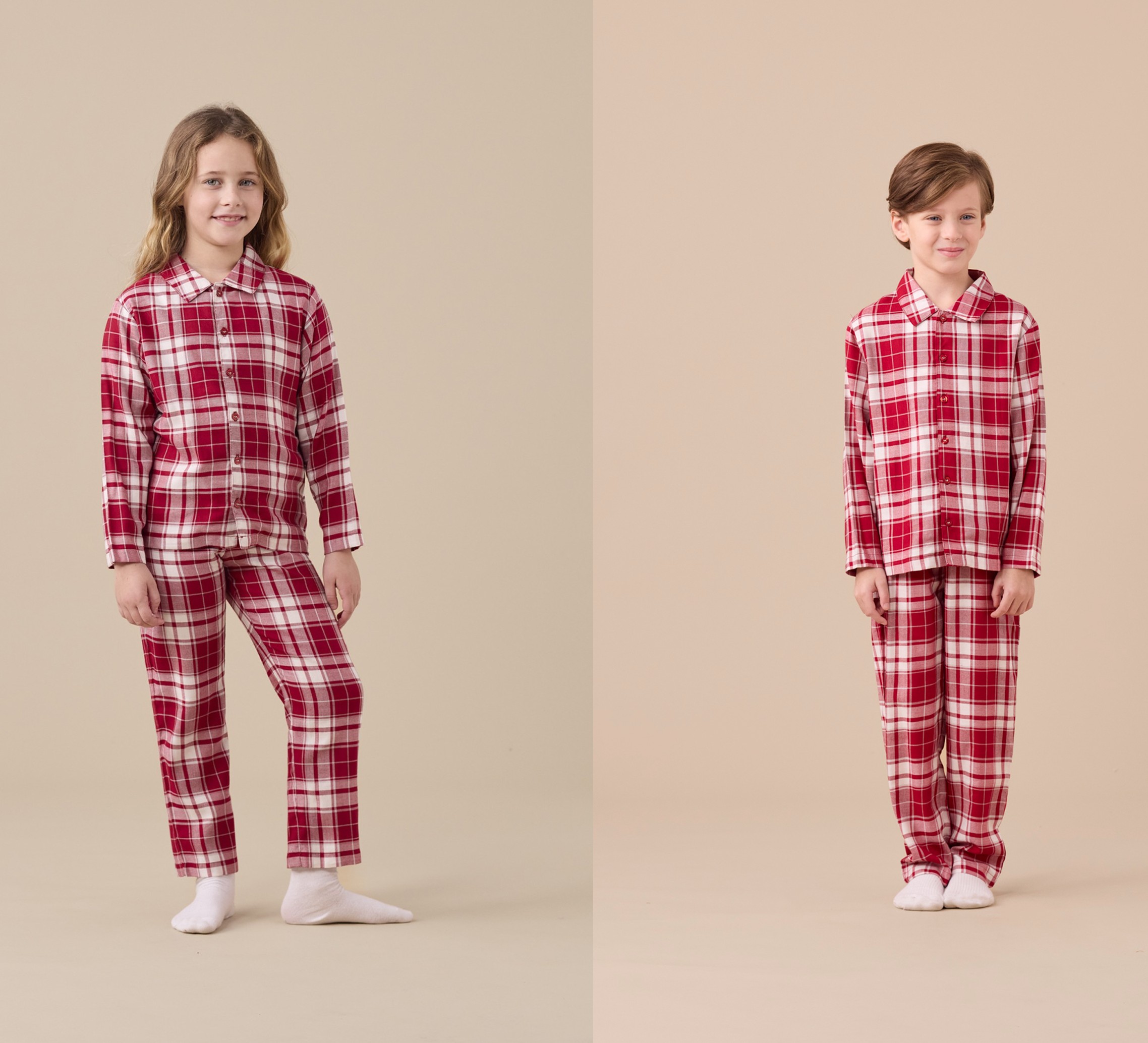 Pigiama Bambina/o in Flanella