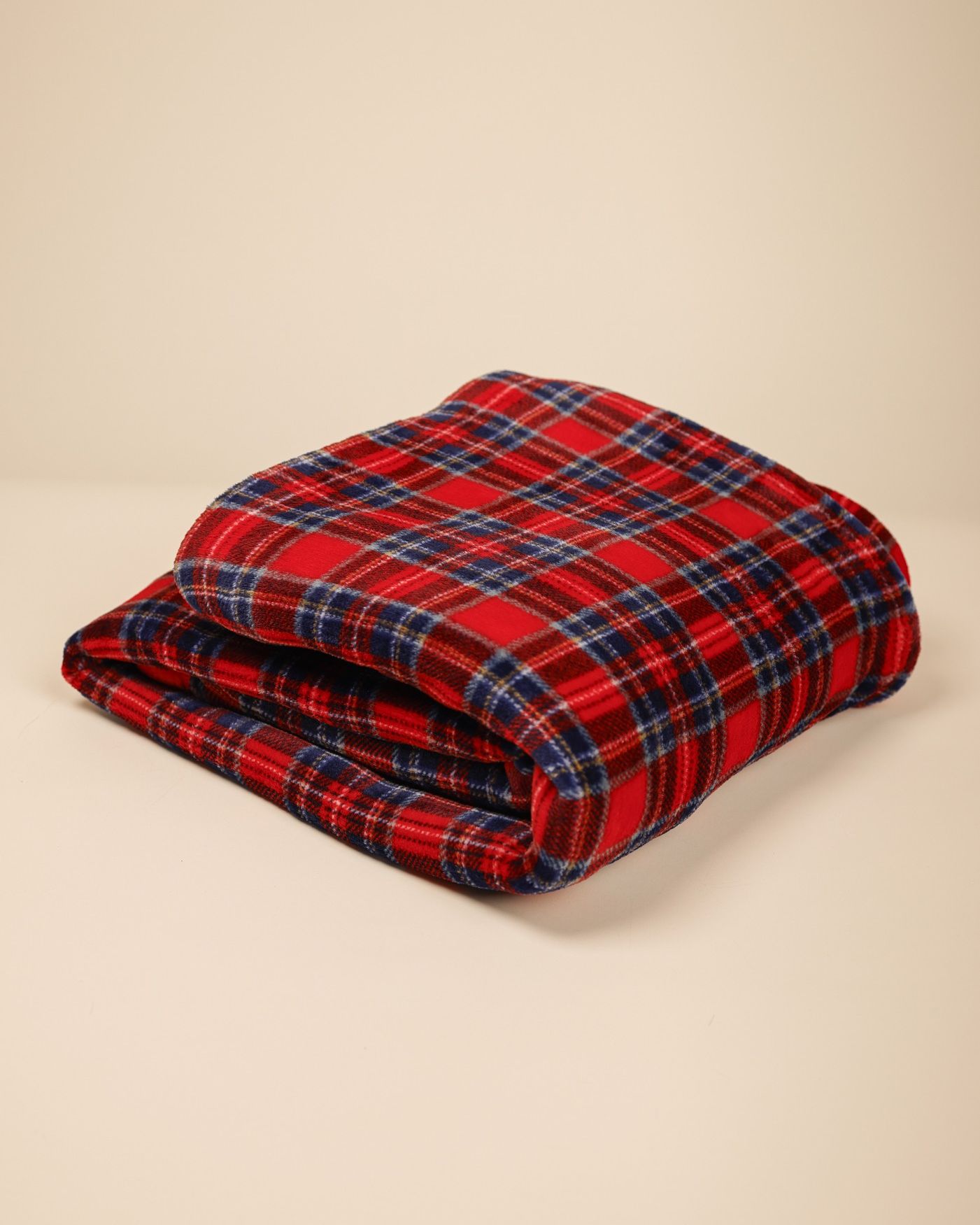 Plaid Scozzese in Coral Doppiato