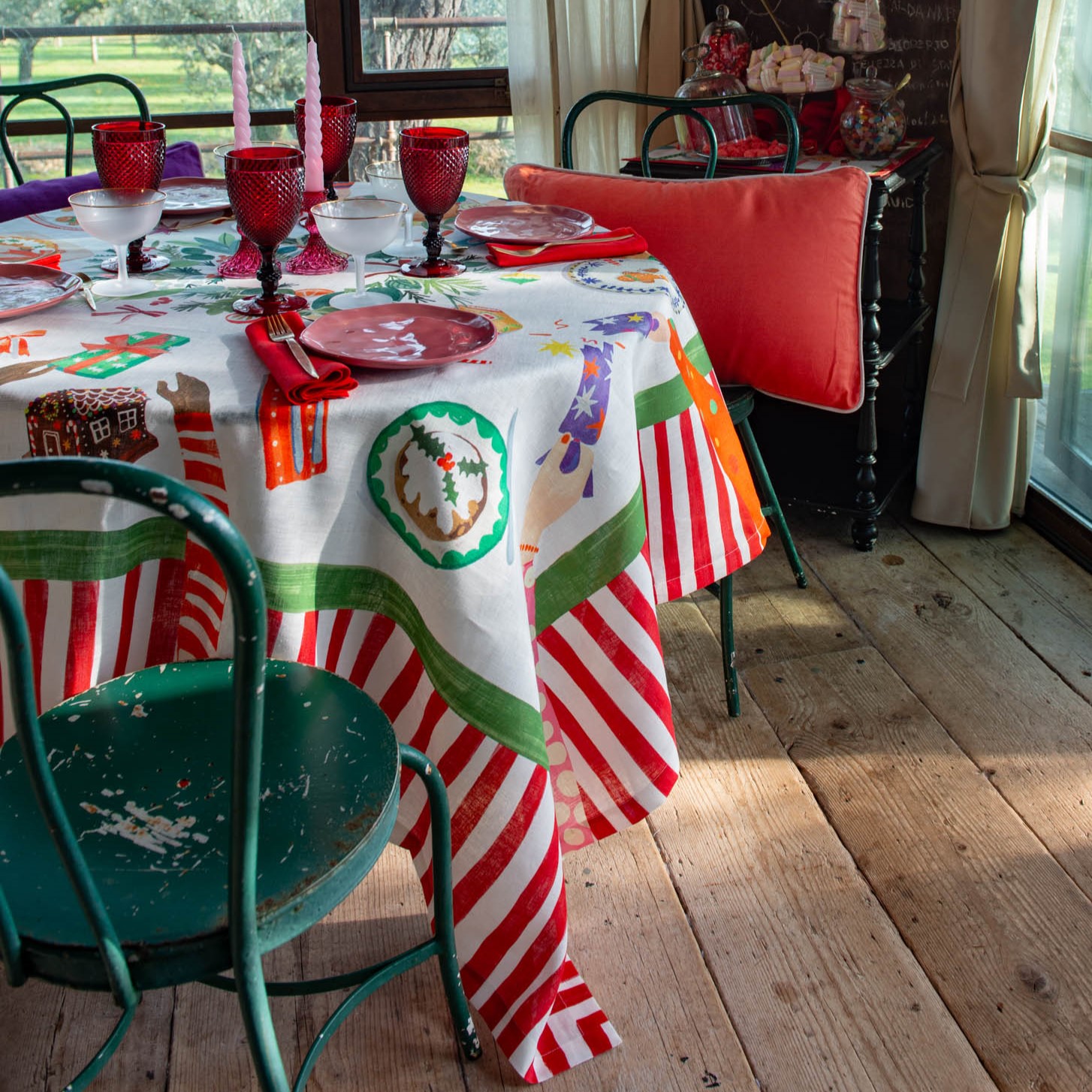 Hand On XMas Tovaglia