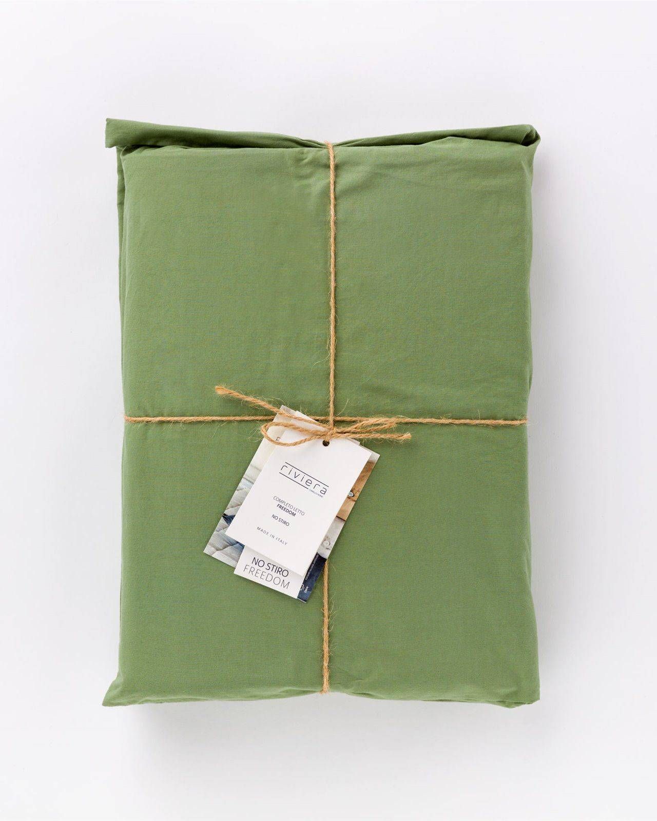 Completo letto madapolam no stiro Freedom