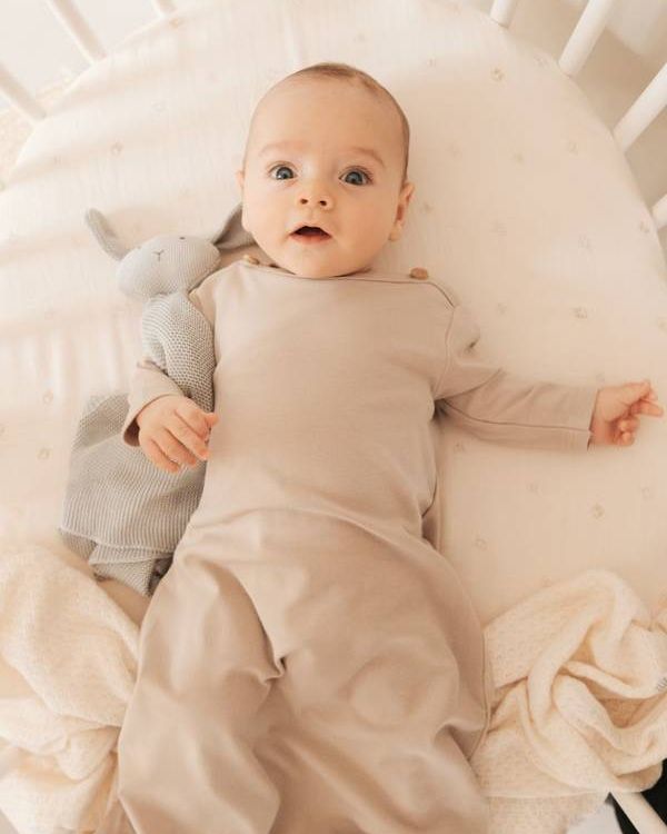 Doudou, fatto a Maglia- Rabbit - BLU 07