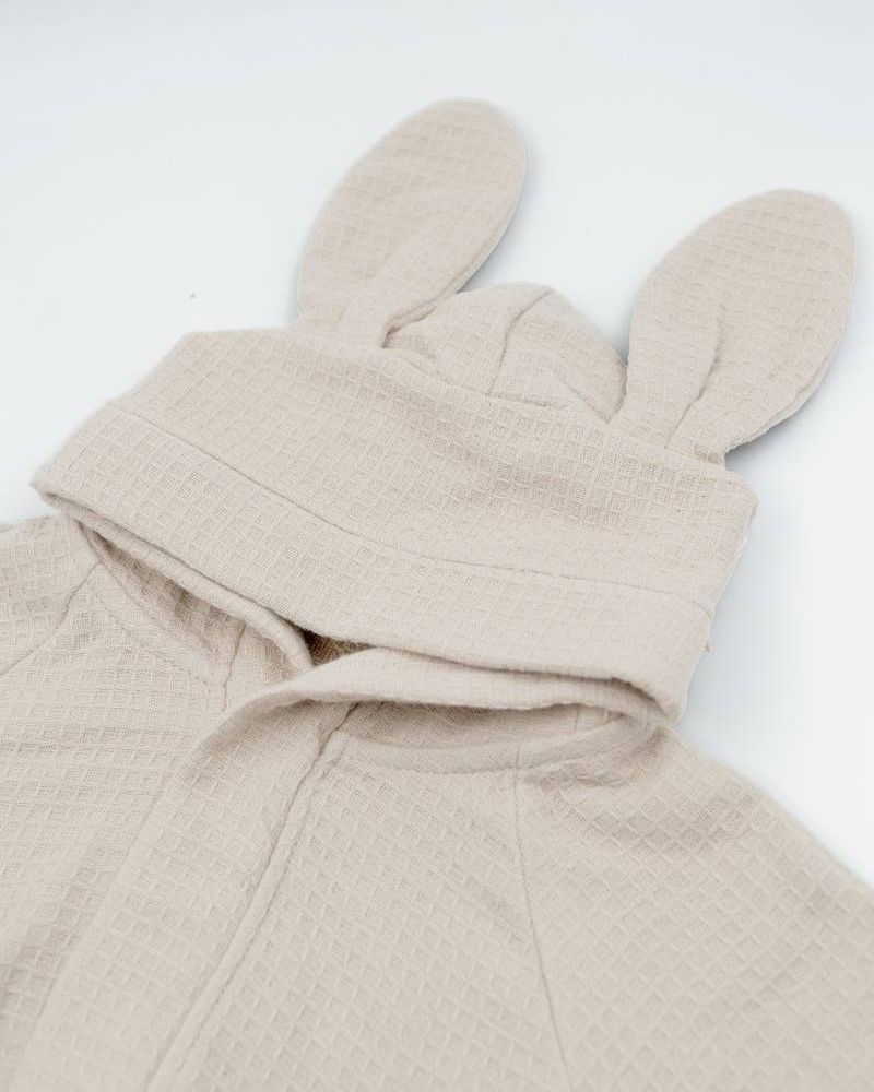 Accappatoio Waffle - WARM WHITE 345
