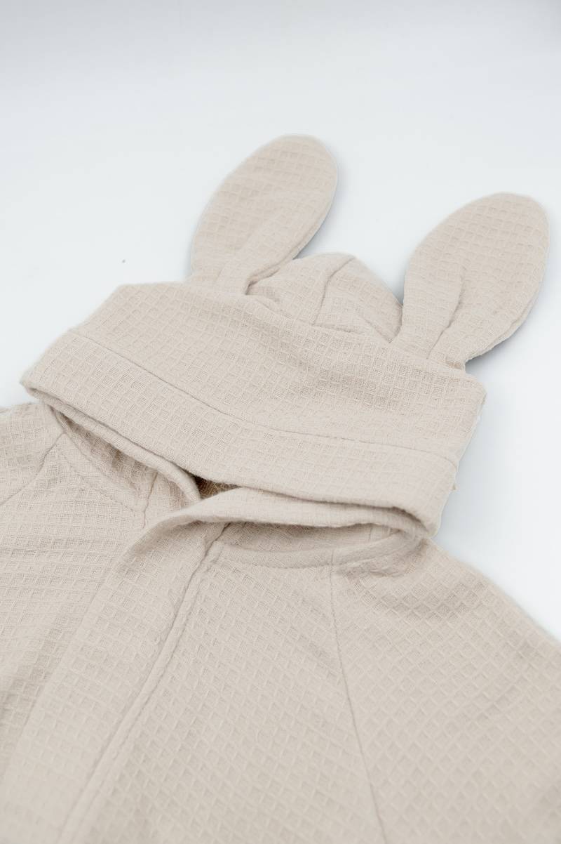 Accappatoio Waffle - WARM WHITE 345