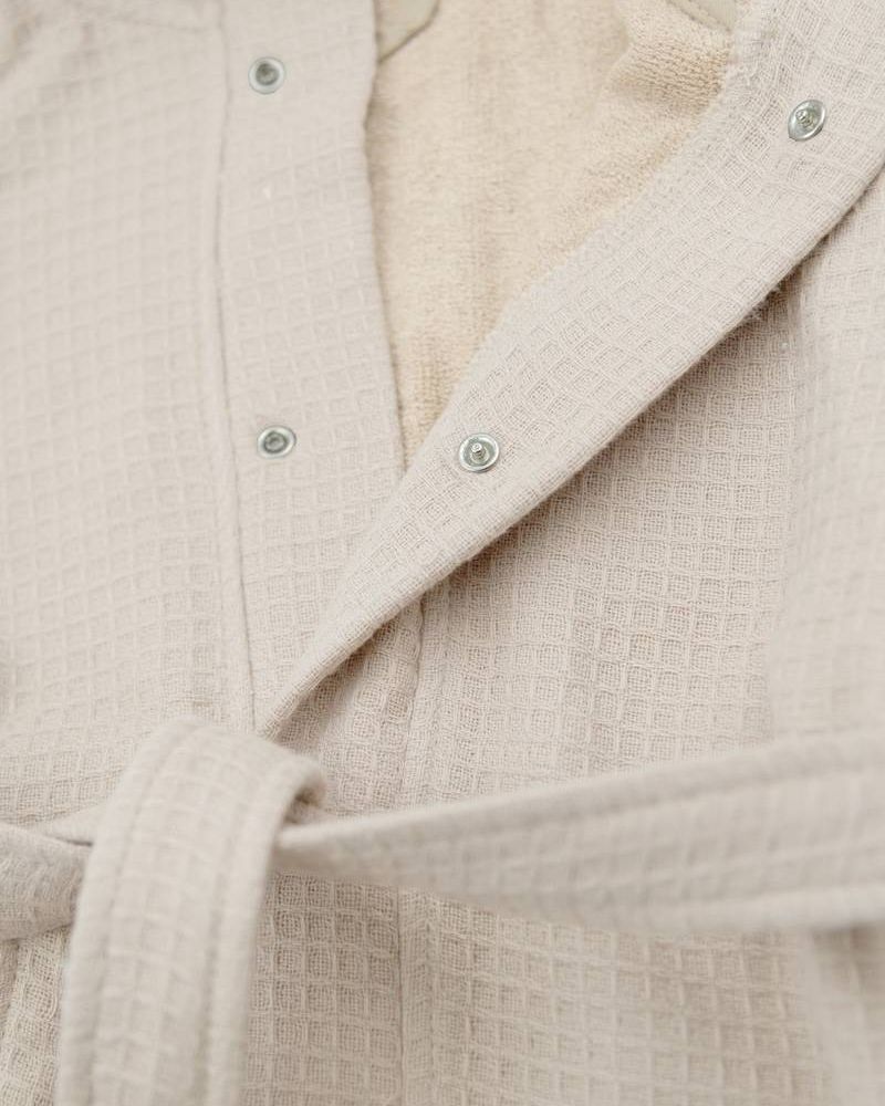 Accappatoio Waffle - WARM WHITE 345