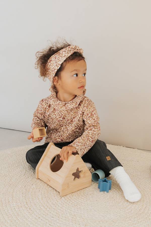 Casetta in legno e silicone - BLU 07