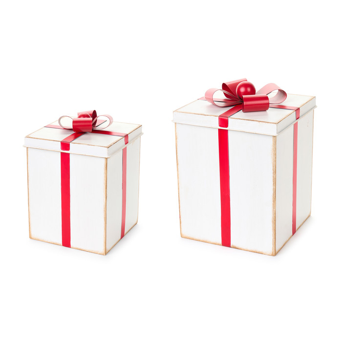 Set 2 Scatole in Metallo