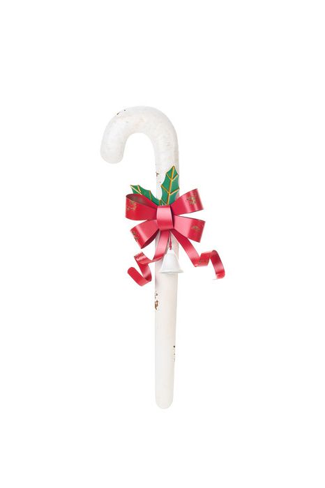 Candy Cane con Fiocco in Metallo