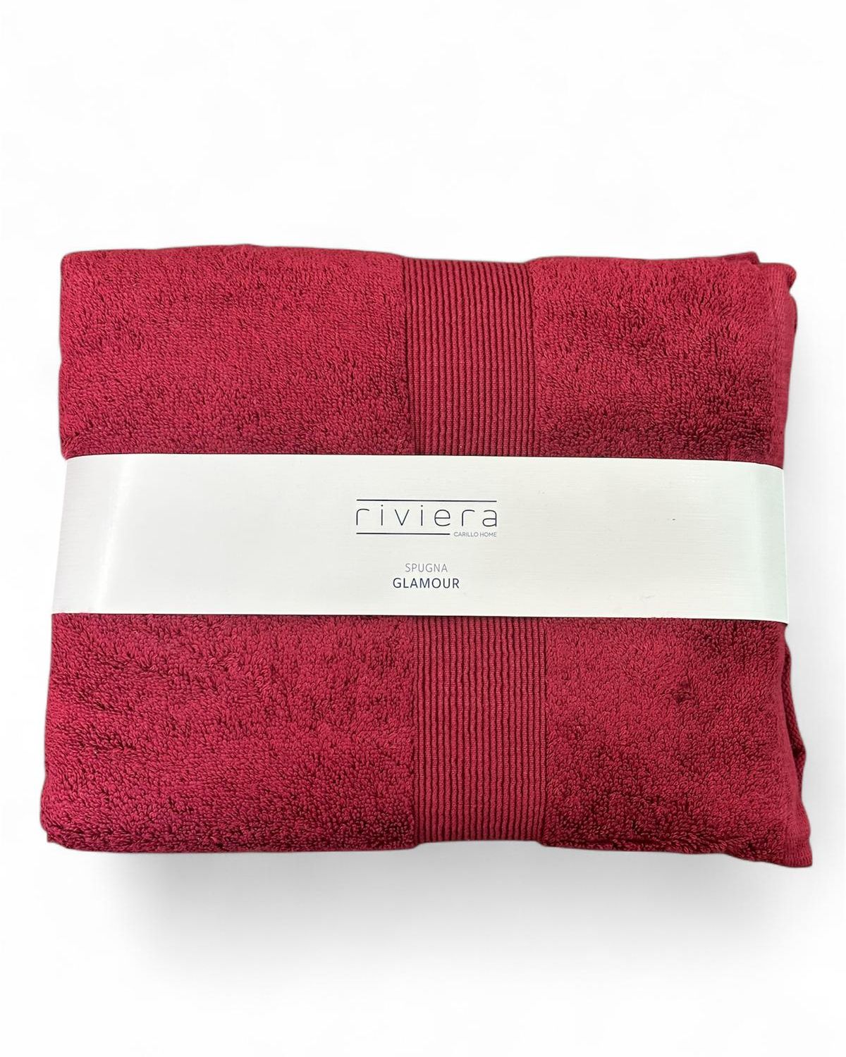 Glamour Set Spugna 1+1 Rosso Bordeaux