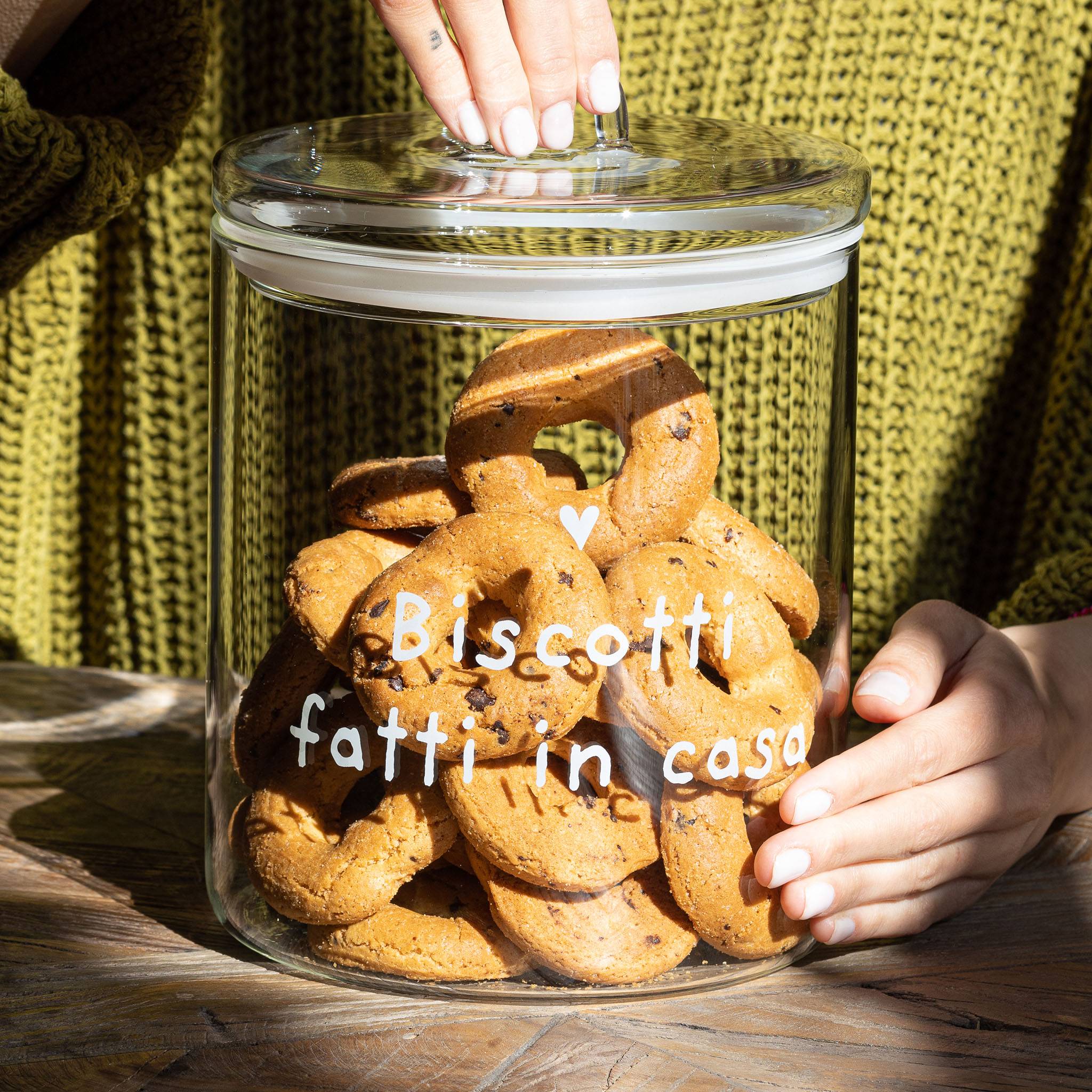 Biscottiera grande Biscotti fatti in casa