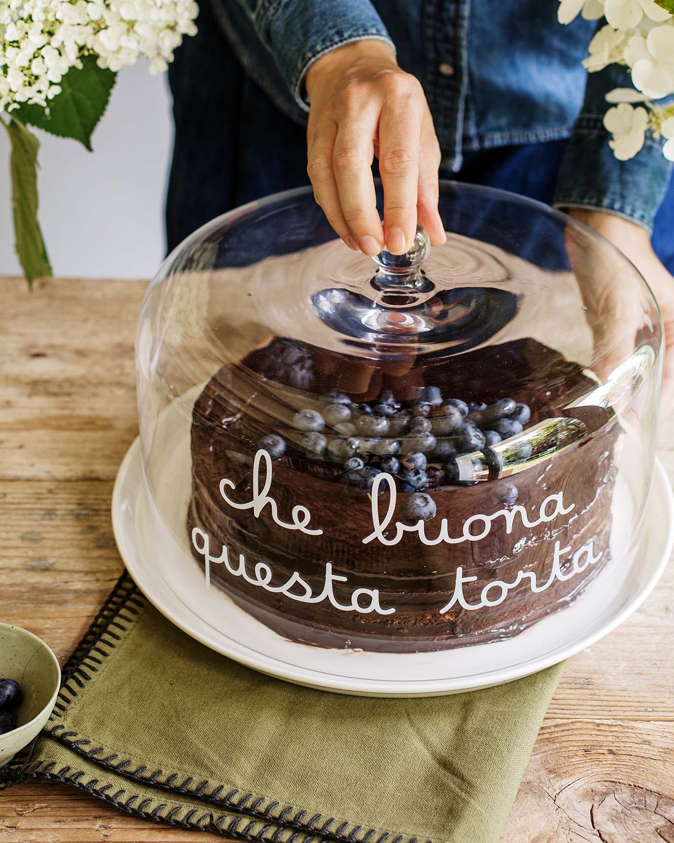 Campana Che buona questa torta diam. 24,5cm