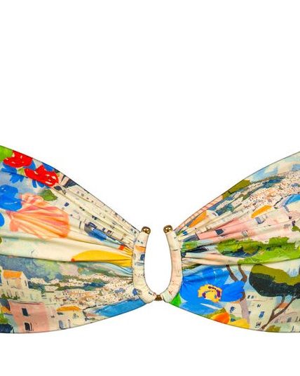 Riviera Bikini con Ferretto e Slip Alto