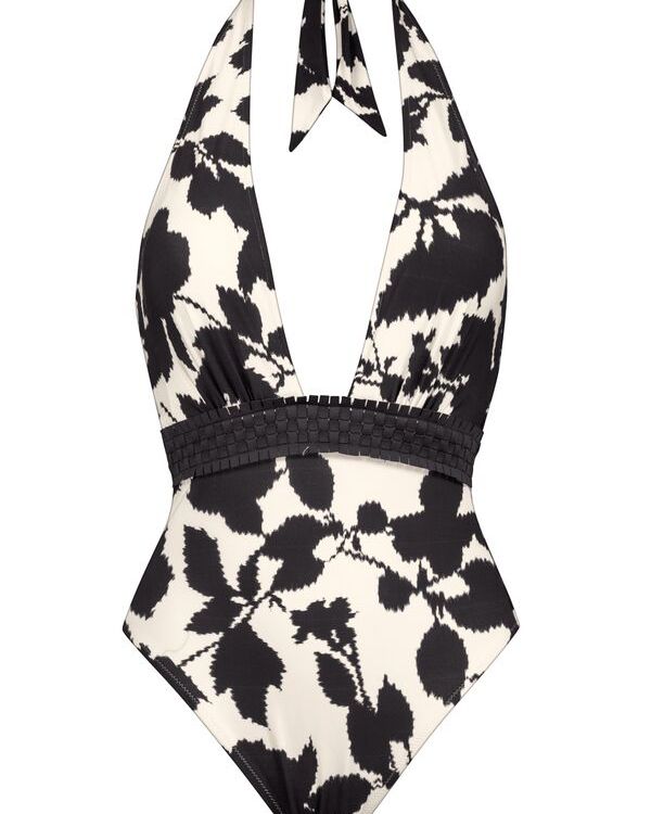 Florascape Costume Intero allacciato alla Nuca