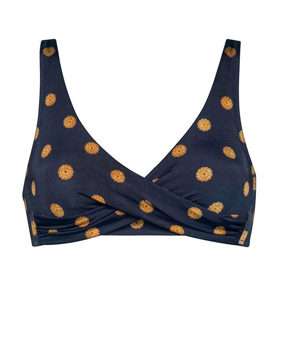 Refined Heritage Bikini Top Incrociato e Slip Regolabile