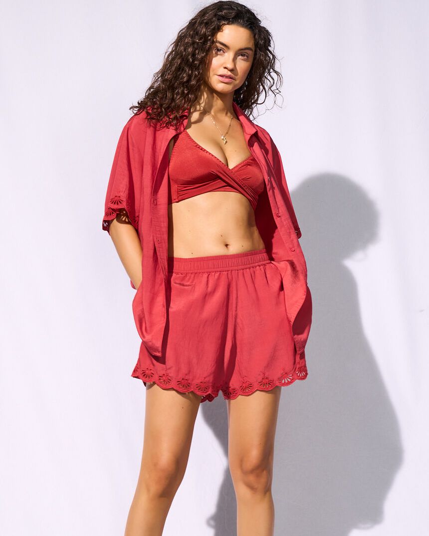 Camicia Crimson Dusk