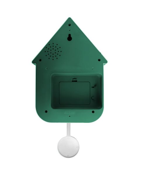 Orologio da parete Cucù Dupla Color Green & Soft Yellow