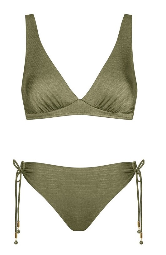 Elyon Bikini Satin Moss