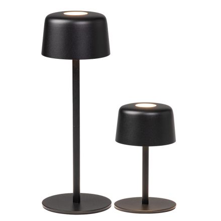 Lampada da Tavolo Nero Opaco