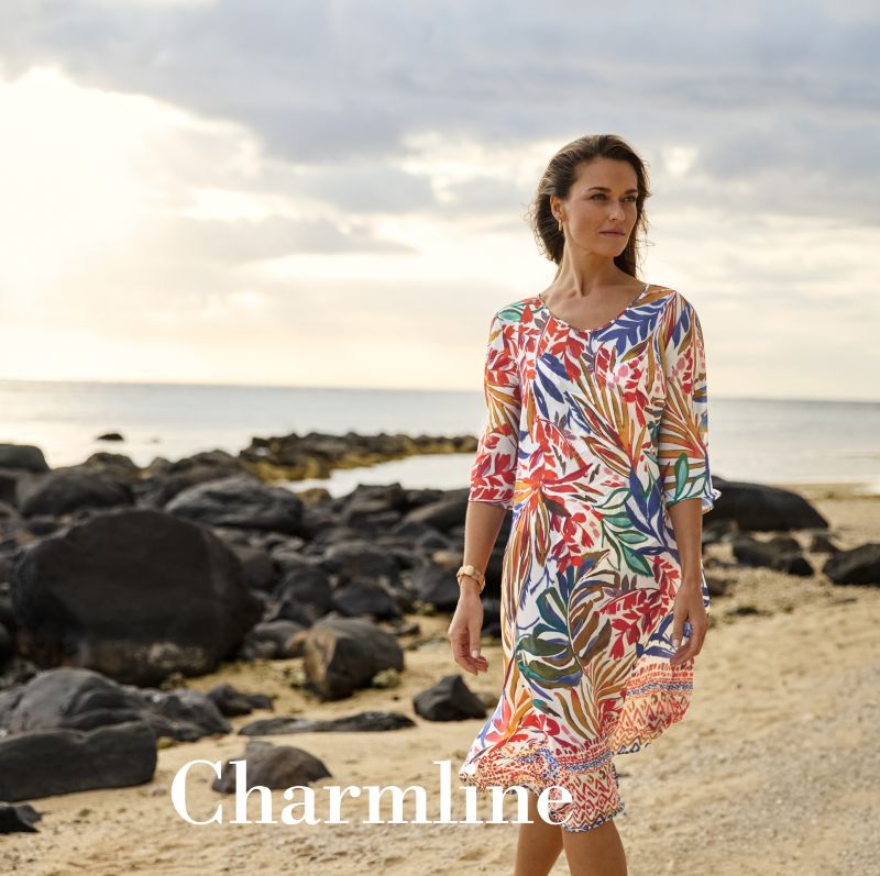 Painted Leaves Abito