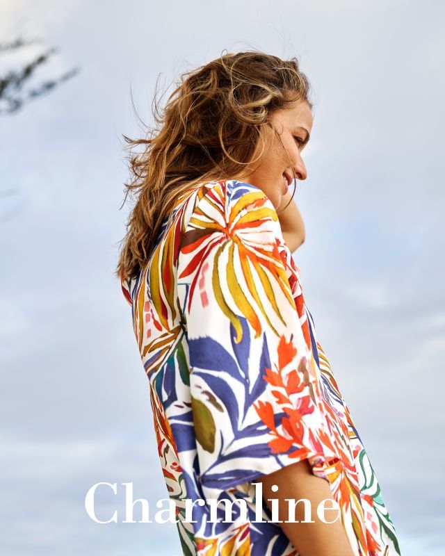 Painted Leaves Abito