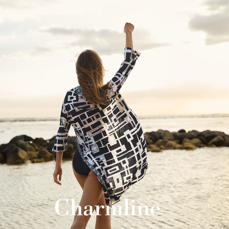 Graphic Frame Caftano