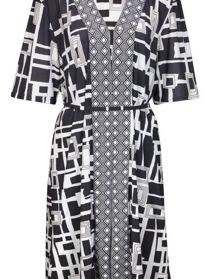 Graphic Frame Caftano