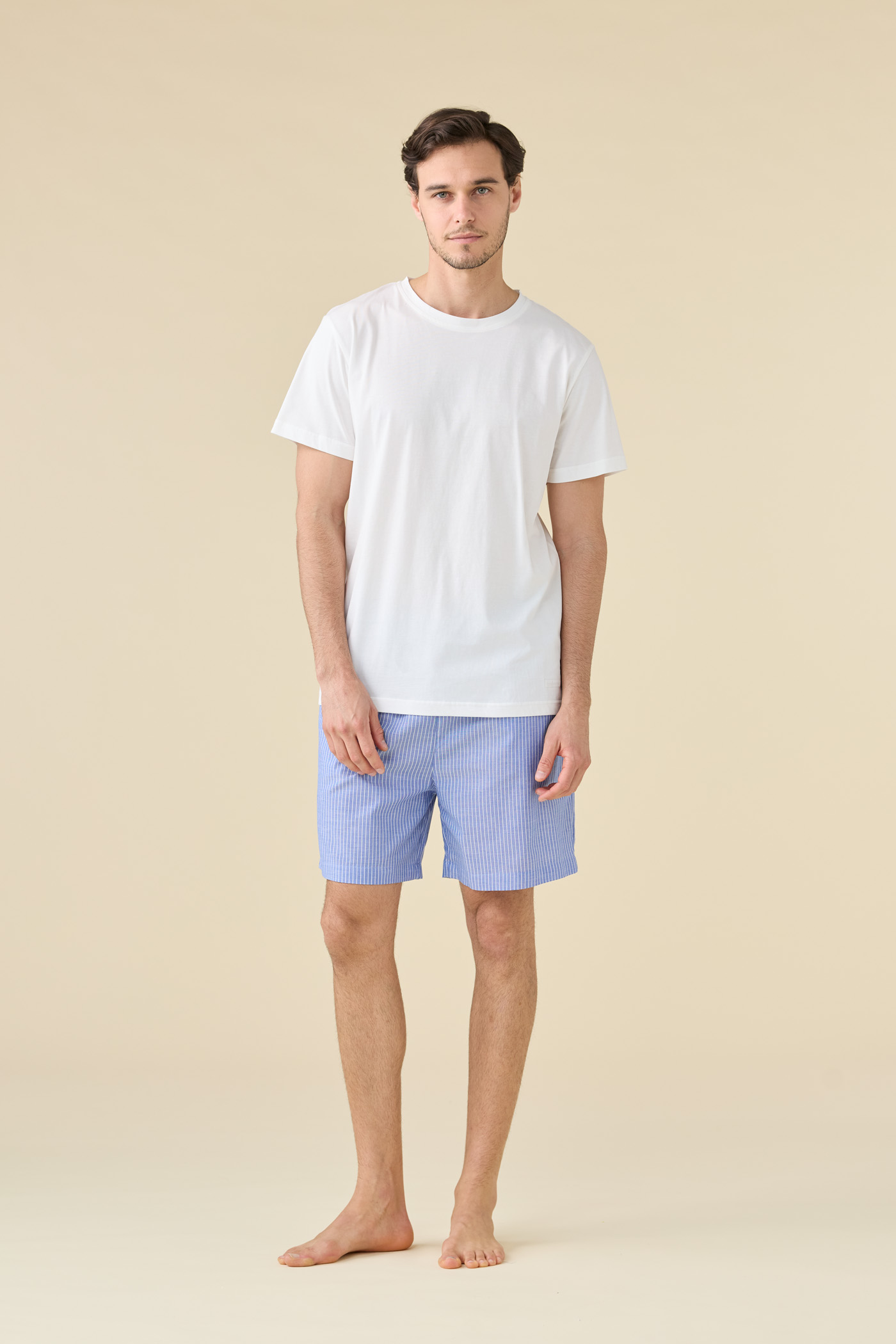 Stripes Pigiama Uomo in cotone