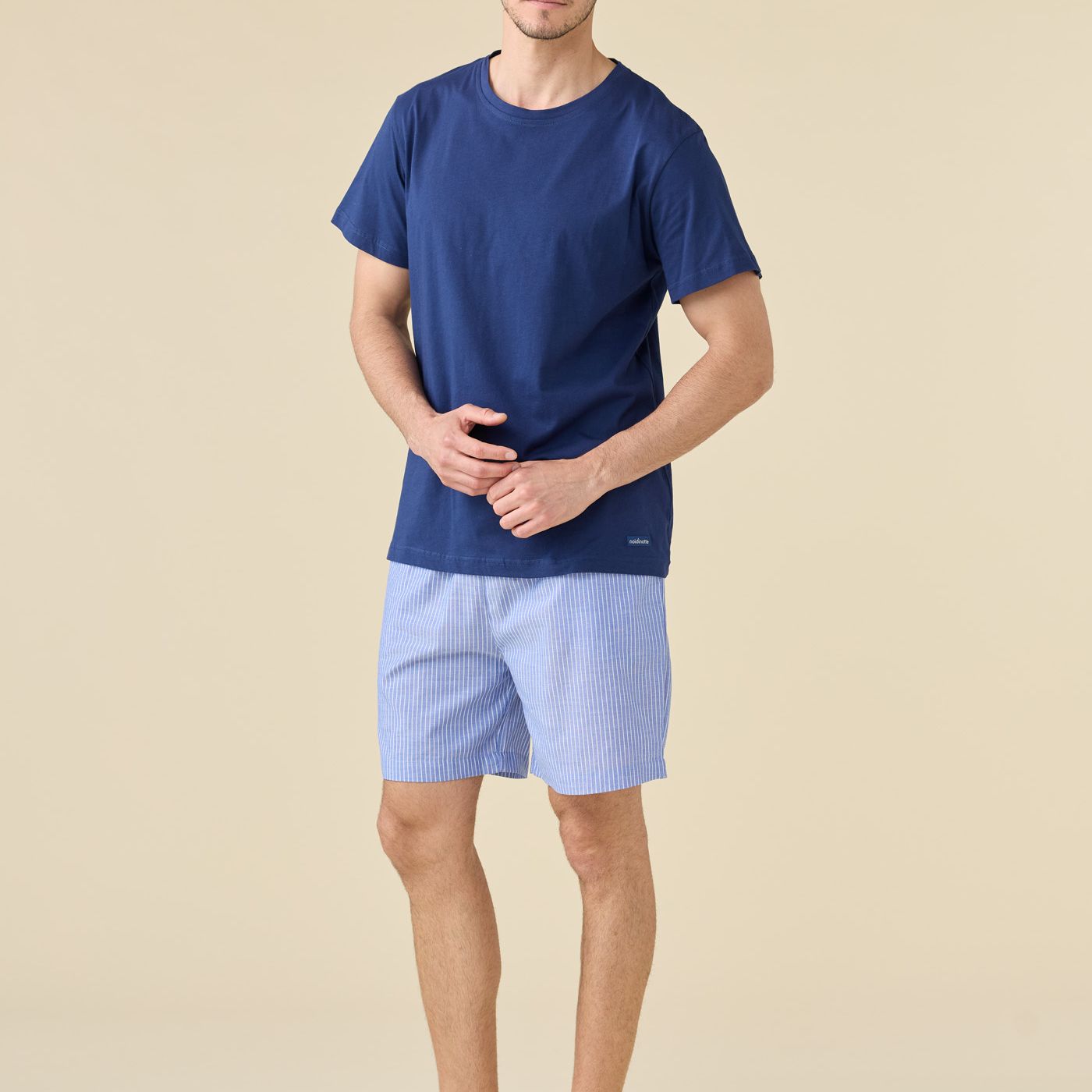 Stripes Pigiama Uomo in cotone