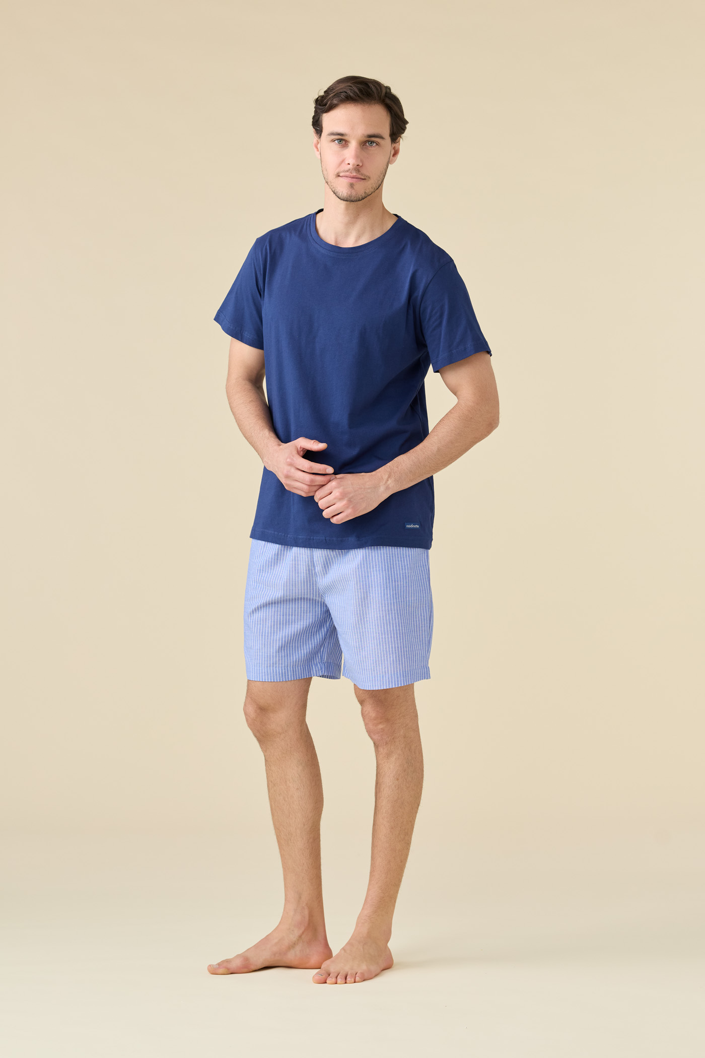 Stripes Pigiama Uomo in cotone