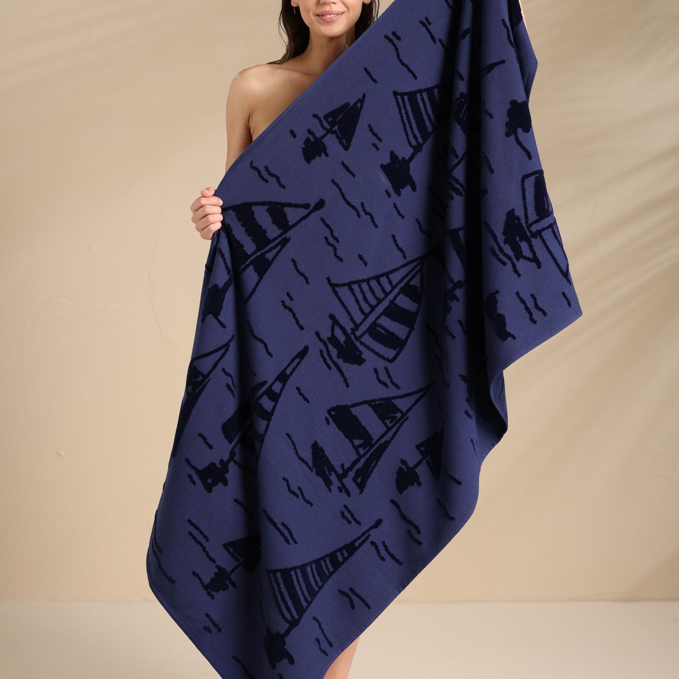 Telo Mare in Spugna Velour Rasato