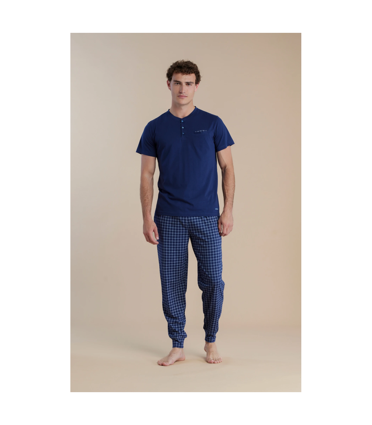 Pigiama Uomo in Cotone