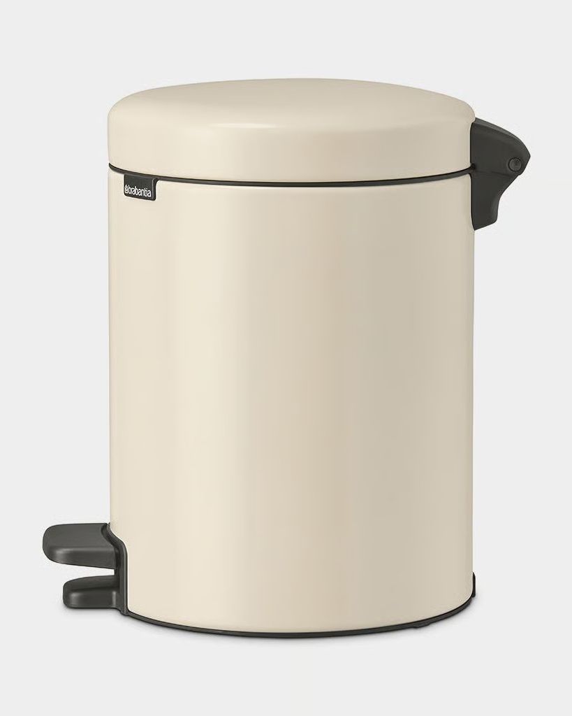 Pattumiera a pedale NewIcon Beige