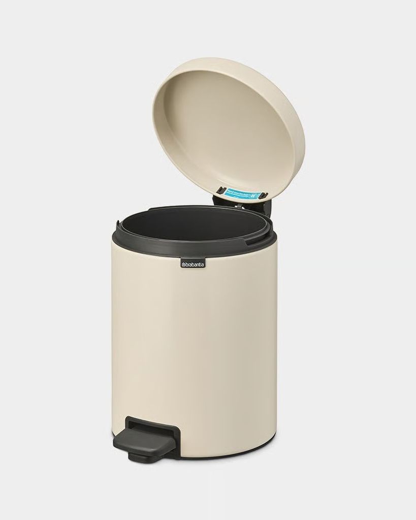 Pattumiera a pedale NewIcon Beige