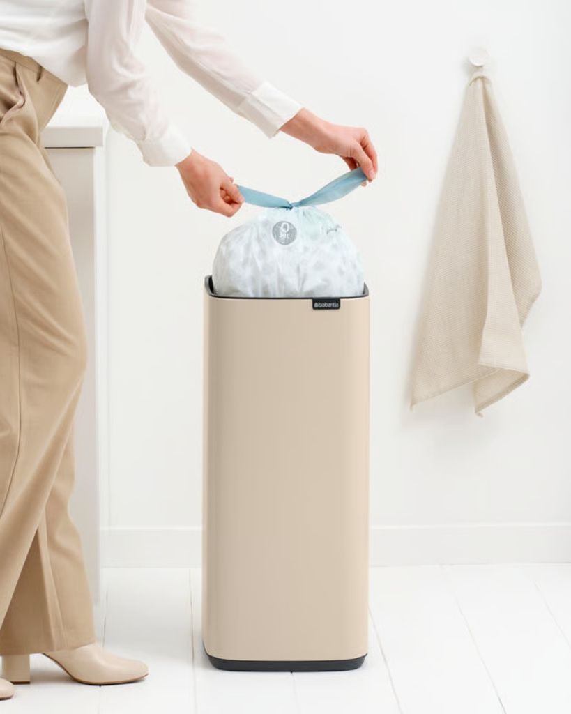 Pattumiera Bo Touch Bin 30 Litri - Soft Beige
