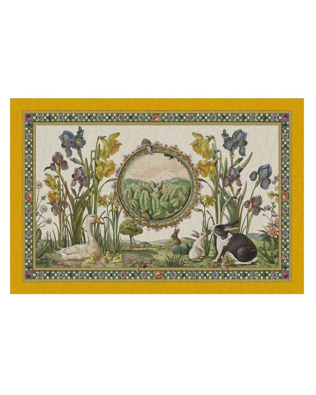 Bunny Garden TipTapp Rug - Tappetini Decorativi