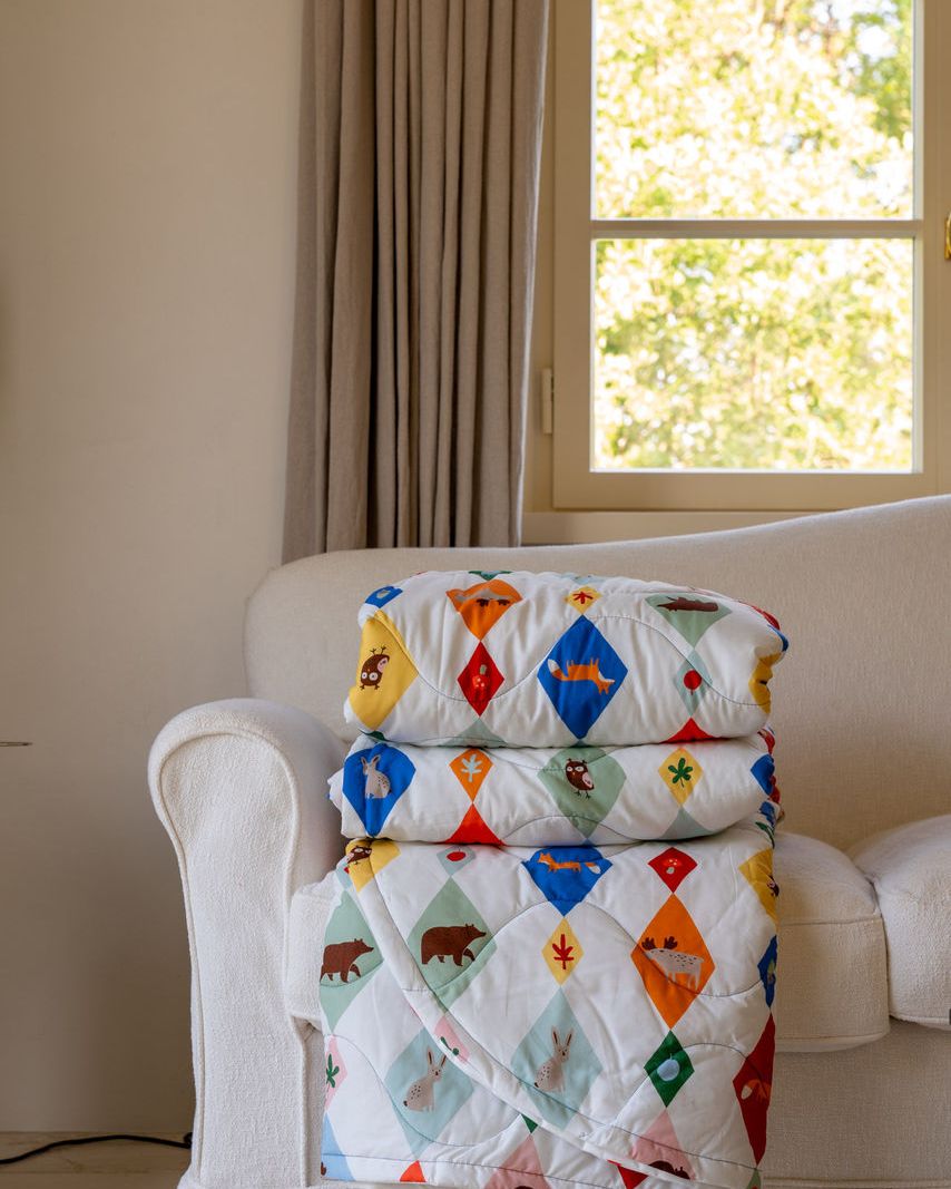 Boscolandia Coperta Estiva Trapuntata