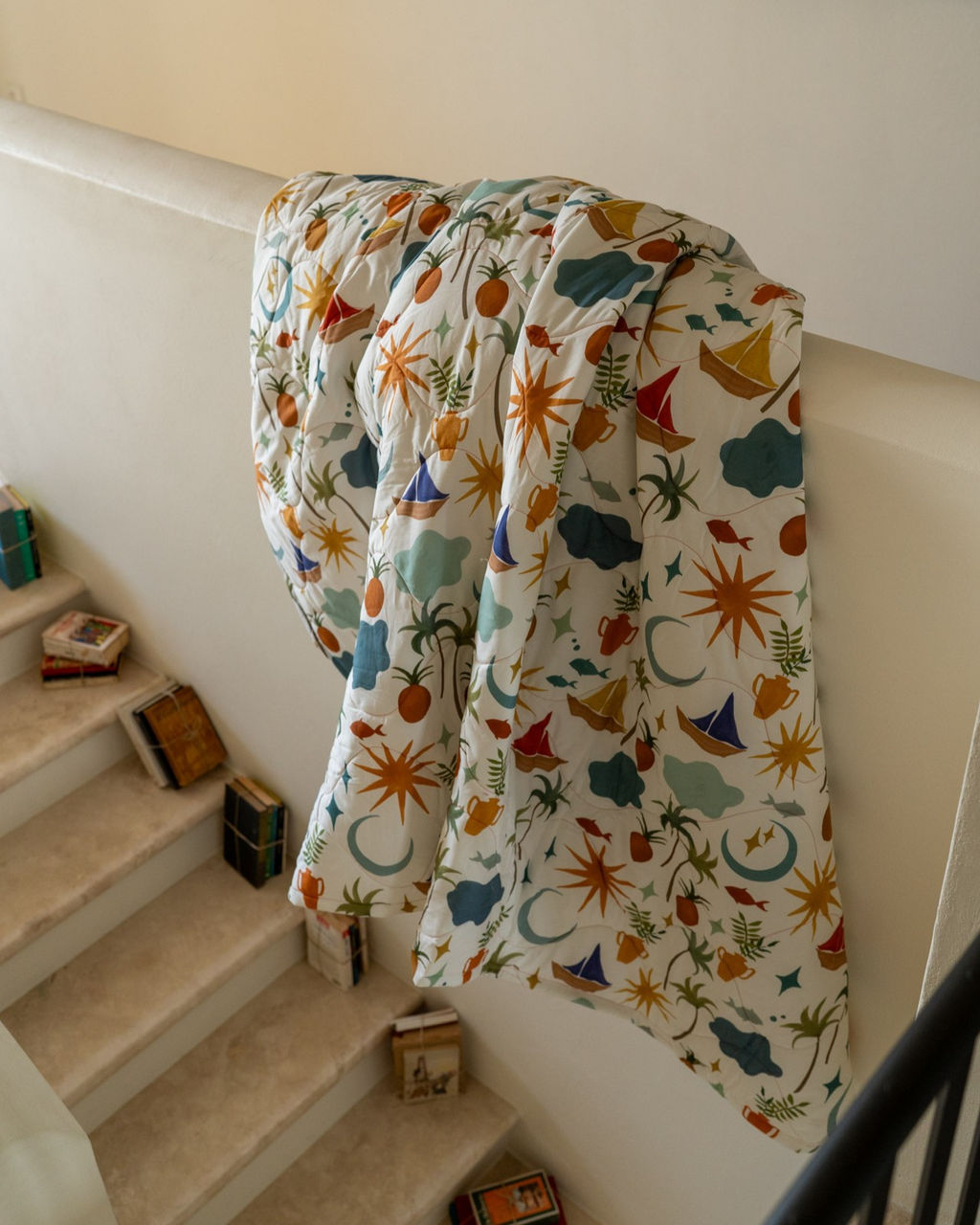 Finisterrae Coperta Estiva Trapuntata