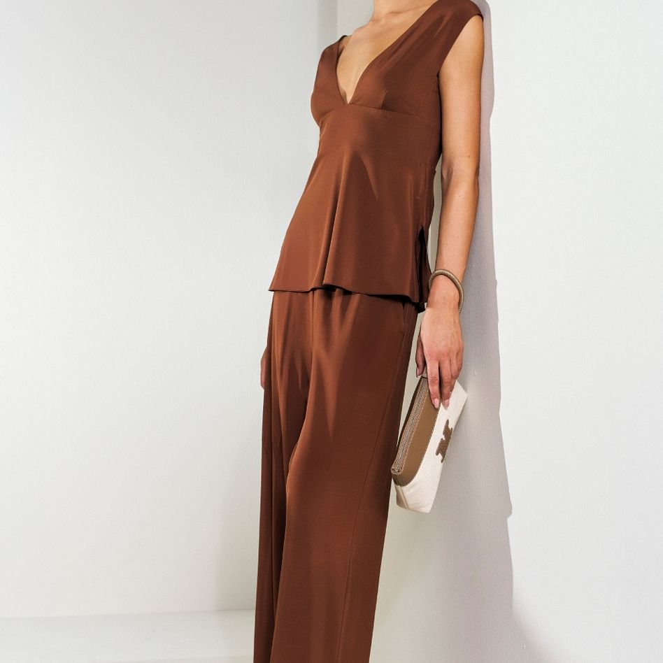 Blare Blusa in Maglia di Jersey